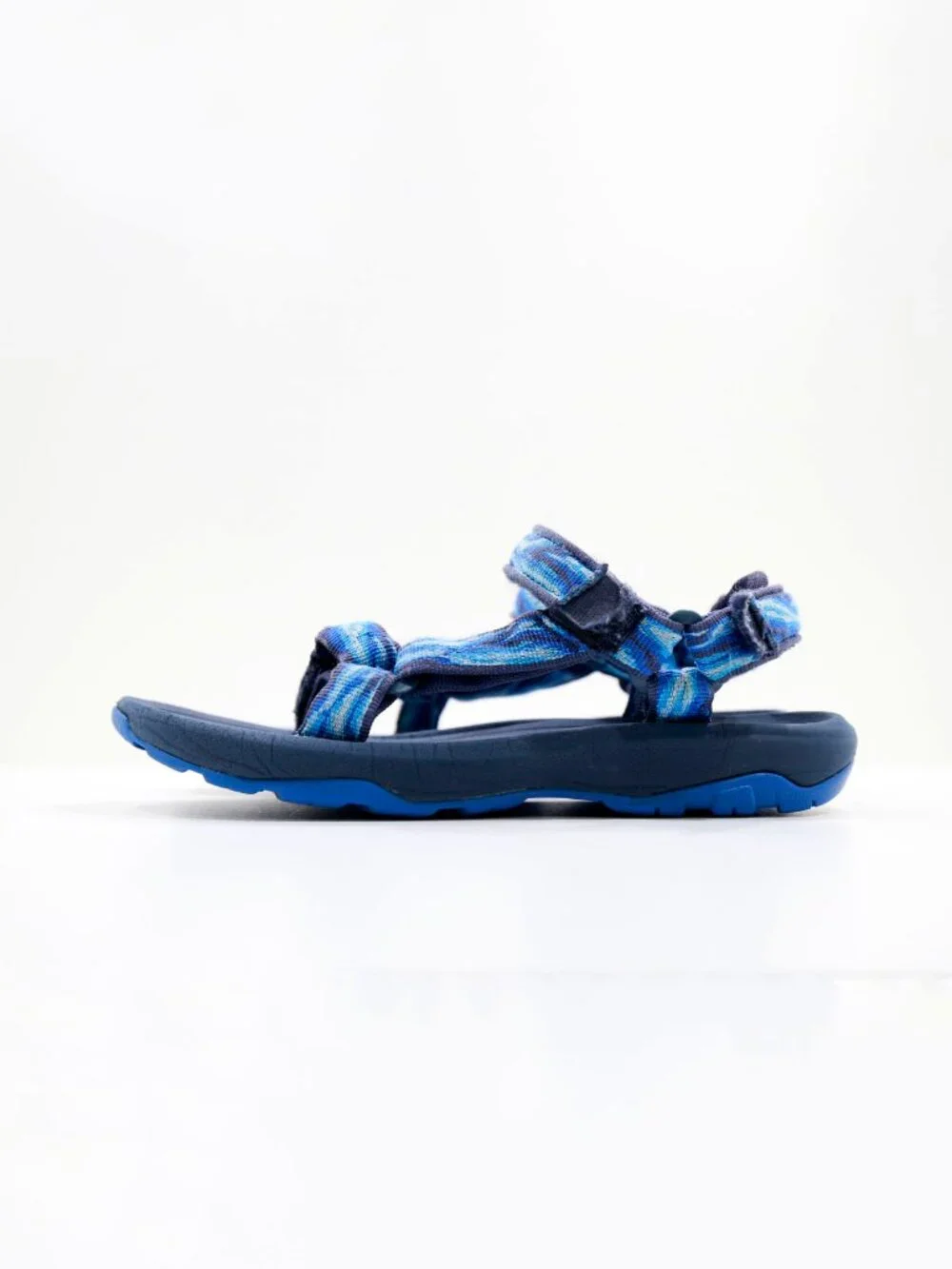 Teva Hurricane XLT-2 Blue Polyester Lightweight Adjustable Sandals - Youth 3